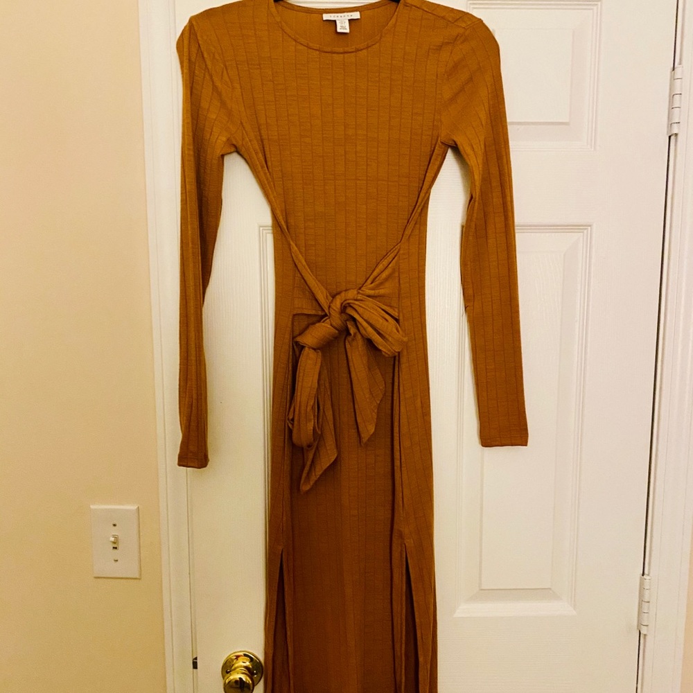 Top shop ribbed midi dress